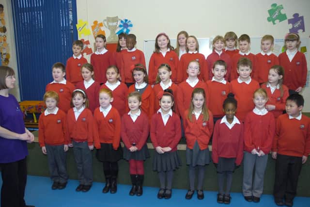 St Thomas' CofE Primary School pupils.