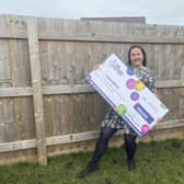 Laura Hatch is celebrating her £100,576.20 win. EMN-210218-124230001
