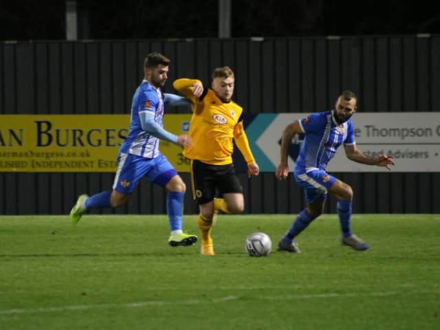 Boston United and Kettering Town are among the step two sides whose season is over. Photo: Oliver Atkin