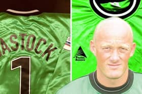 Paul Bastock's shirt went for more than £1,000