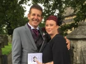 Lyndsey Warton, pictured with her partner, Martin Vizard, is seeking help to fund her IVF.