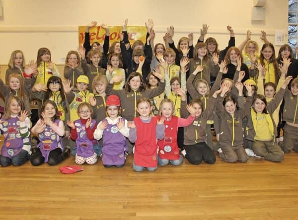 Thinking Day celebrations in Alford 10 years ago.