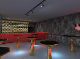 The proposed look of Inferno Nightclub.
