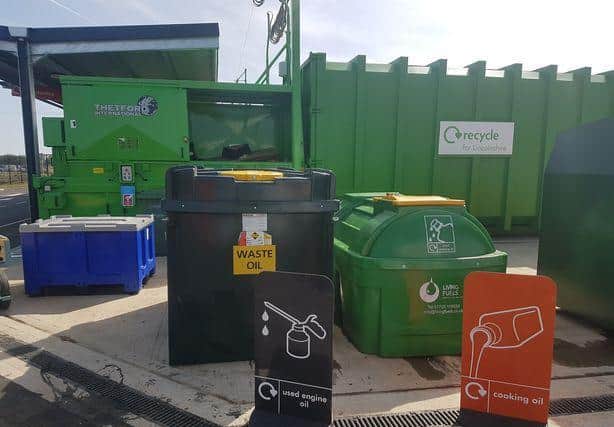 More items are to be accepted at Skegness Recycling Centre from next week.