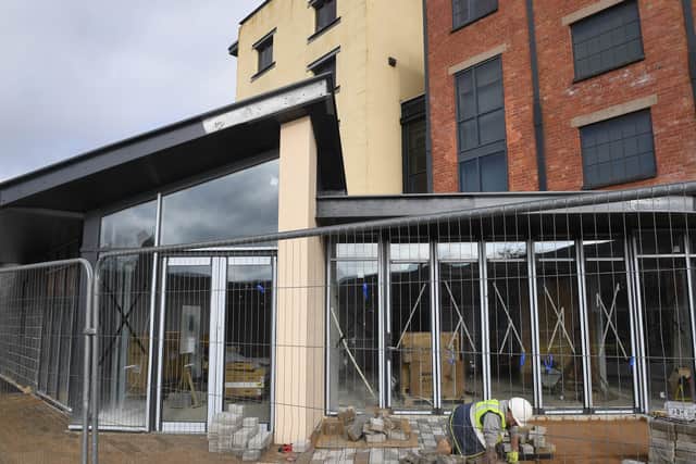 Building work at NCCD, Sleaford. EMN-210222-143134001