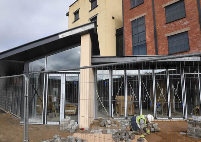 Building work at NCCD, Sleaford. EMN-210222-143134001