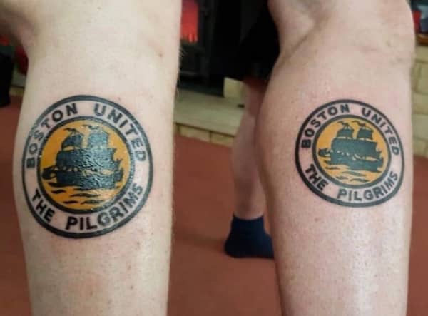 Have you got a Boston United tattoo?