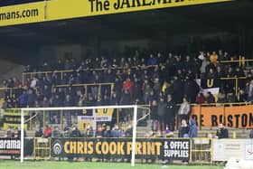 It's been a year since fans last allowed in to watch Boston United at home. Photo: Eric Brown