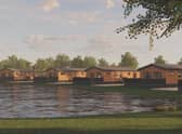 Plans for the new lodges.