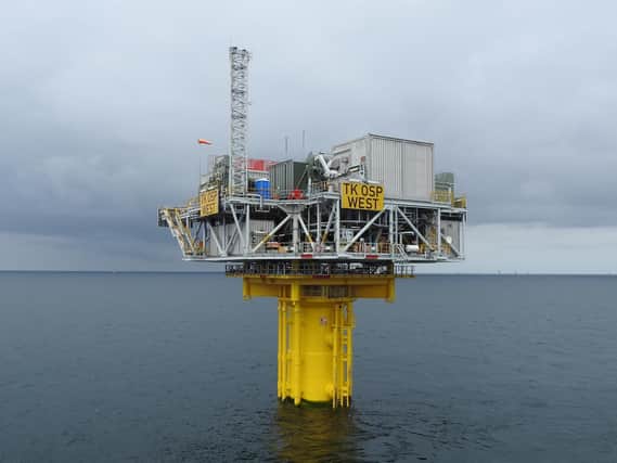 The Triton Knoll transmission system, including the offshore substation platforms, is
successfully energised.