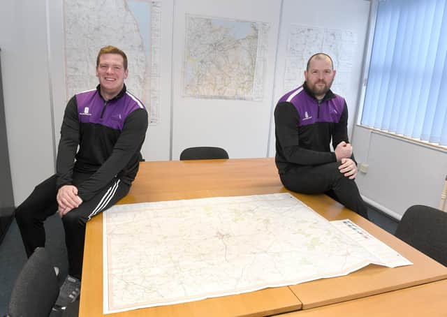 L-R Head of school Daniel Laughton, Deputy Head Mike Whatton. EMN-210103-123229001