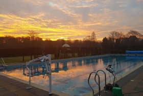 Ready  and waiting:  The outdoor swimming pool at Jubilee Park in Woodhall Spa is geared up for opening