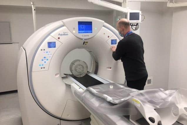 State of the art scanner