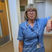 St Barnabas Hospice nurser Teresa Carter. EMN-210203-145409001