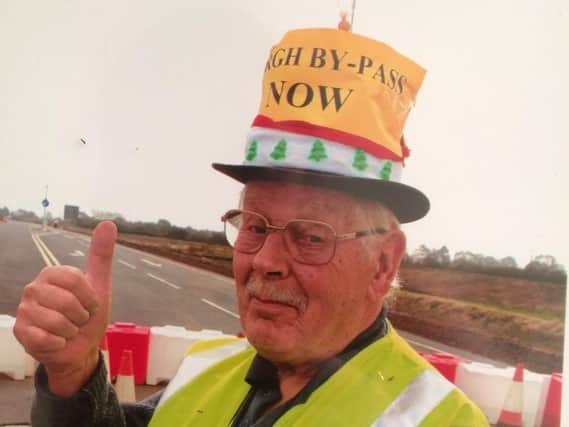 Douglas Newey campaigned for the Burgh le Marsh bypass.
