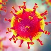 Coronavirus stock image.