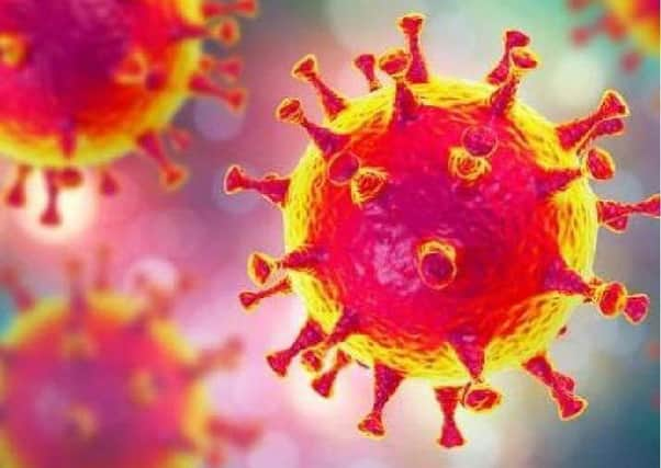 Coronavirus stock image.