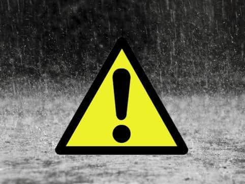 A Yellow weather warning has been issued for Skegness.