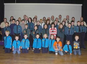 Boston-area Scouts, Cubs and Beavers in rehearsals 10 years ago.