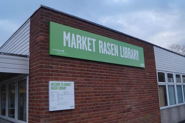 Market Rasen Library.