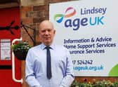 In charge: Age UK Lindsey CEO Andy Storer who has praised staff for their vital work.