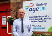 In charge: Age UK Lindsey CEO Andy Storer who has praised staff for their vital work.