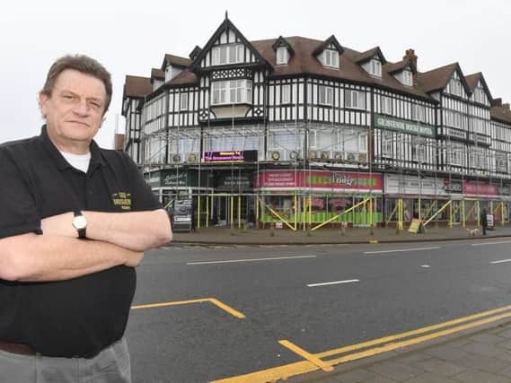 Russ Sparkes is 'not selling' the Grosvenor House Hotel in Skegness.