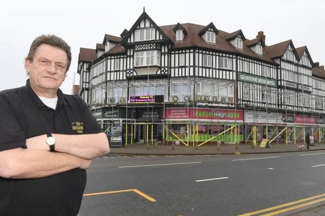 Russ Sparkes is 'not selling' the Grosvenor House Hotel in Skegness.