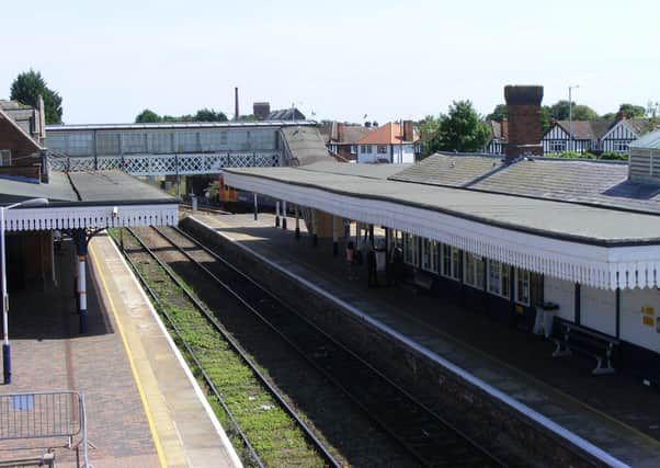 Sleaford railway station. EMN-210315-124614001