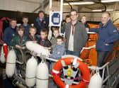 Skegness' RNLI lifeboat station 10 years ago.