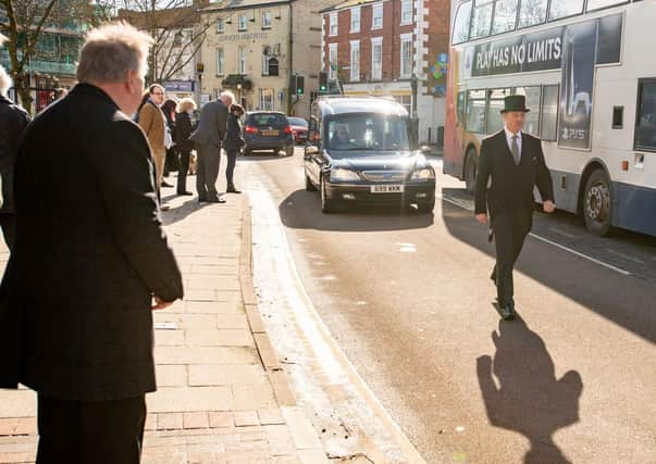 Town pays its respects to Market Rasen Mayor John Matthews EMN-210315-142125001