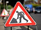 Roadworks.