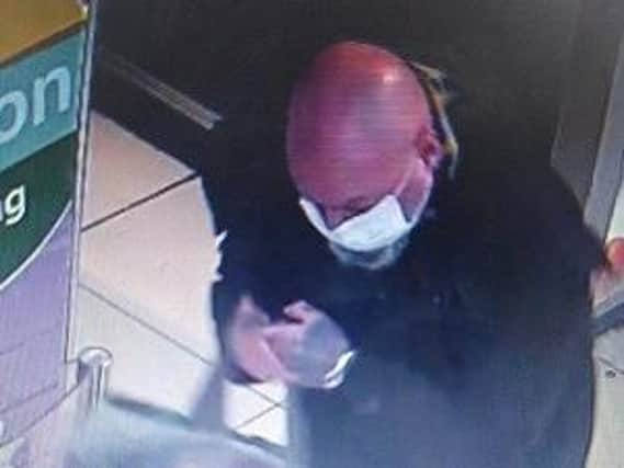 Do you know this man? Police would like to speak to him.