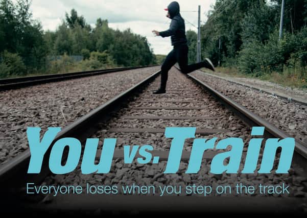 A new rail safety video, You vs Train will be streamed into schools on Thursday to warn teens about the dangers of messing around on the tracks during the school holidays. EMN-210316-174958001