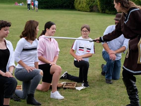 A successful pilot was run at Berkhamsted Castle, an English Heritage site in Hertfordshire.