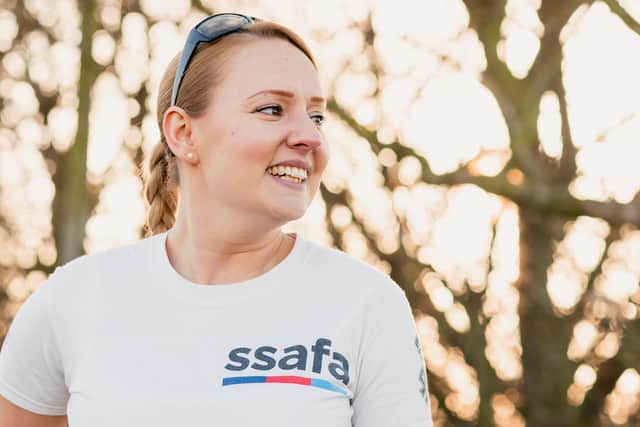 Gemma Slaughter dedicates her spare time to volunteering and fundraising for SSAFA, as well as being a mental health first aider. EMN-210322-102256001