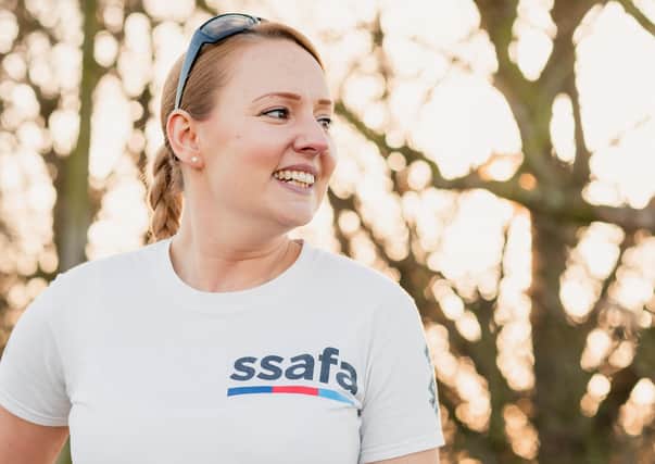 Gemma Slaughter dedicates her spare time to volunteering and fundraising for SSAFA, as well as being a mental health first aider. EMN-210322-102256001