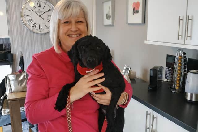 Maria Parker and little Belle have been taking on the five-mile-a-day challenge throughout March