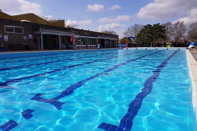 Jubilee Park open air heated swimming pool. EMN-210319-151313001
