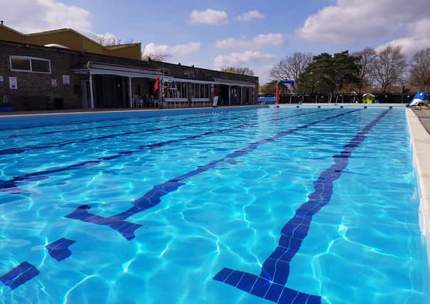 Jubilee Park open air heated swimming pool. EMN-210319-151313001
