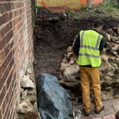 Cliveden Conservation have started work clearing vegetation from the Roman Wall