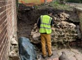 Cliveden Conservation have started work clearing vegetation from the Roman Wall