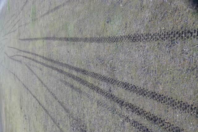 Habitats can take years to recover from damage caused by trials bikes and off-road vehicles.