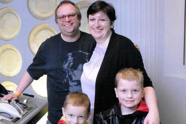 The Burr family - showed outstanding courage to battle Covid-19
