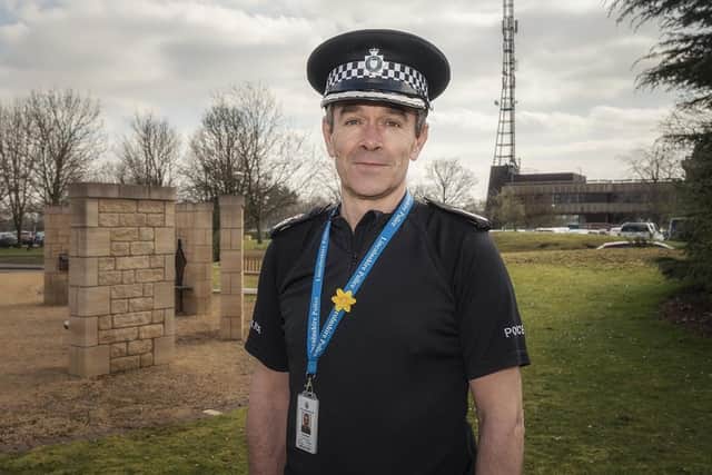 Lincolnshire Police Chief Constable Chris Haward.