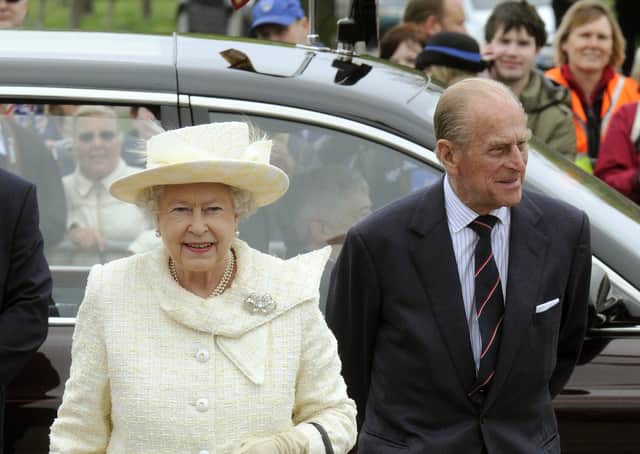 The Queen, who celebrates her Platinum Jubliee next year, with Prince Phillip, pictured in 2009 EMN-210325-154020001