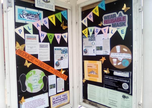 Plastic Free Horncastle has displayed messages in Horncastle.