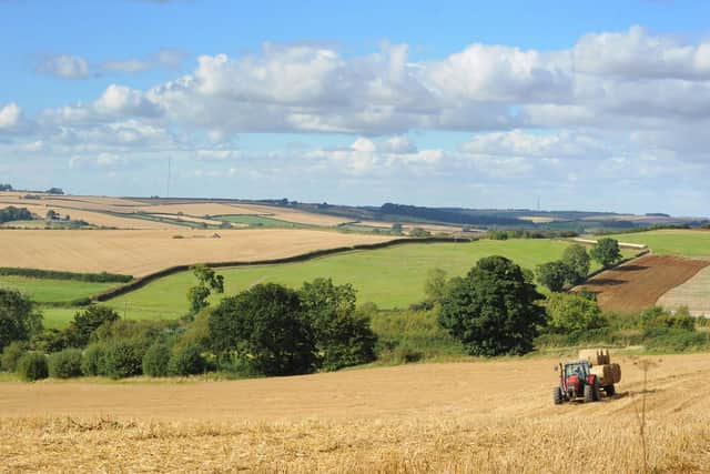 The Wolds looking over Fulletby. Credit: Andy Tryer