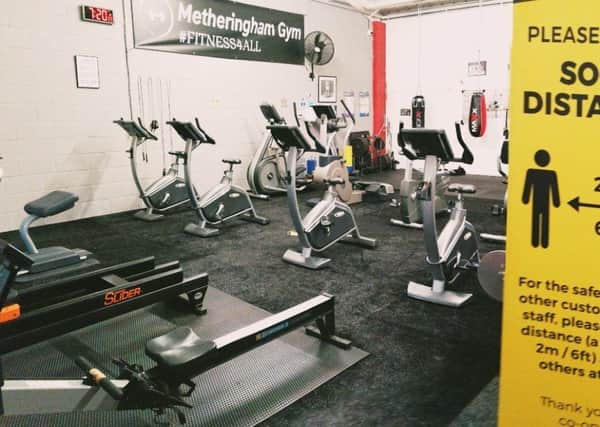 Lots of improvements have been done to Metheringham Gym during lockdown. EMN-210504-110450001