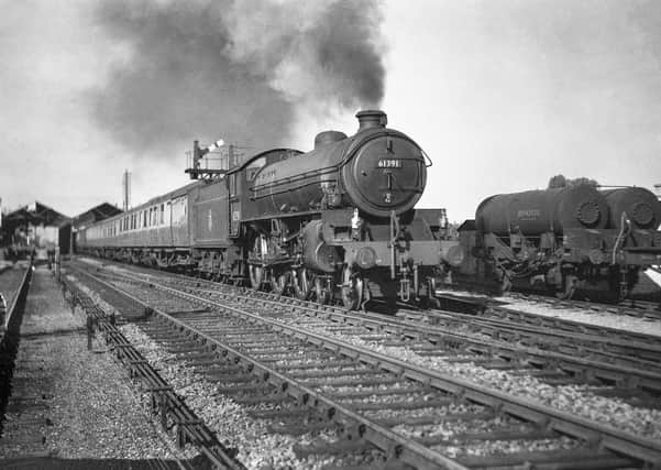 Class B1 4-6-0 No. 61391 stands in Platform 3 at Louth with a service to Peterborough, and possibly through to London Kings Cross, in the mid 1950s. (Photo and caption provided by Chris Bates / David Enefer)
